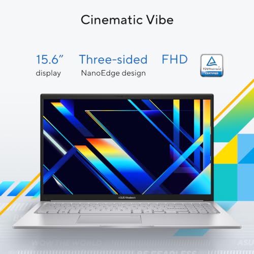 Image of ASUS Vivobook 15 (2026),Intel Core 5 320 (i5-14th Gen),Fingerprint Sensor,Intel iGPU,16GB /512GB,FHD,15.6 inch(39.6 cm),Windows 11,M365 Basic(1Y),Office 24,Cool Silver,1.7 Kg,X1504MA-BQ125WS, AI Laptop