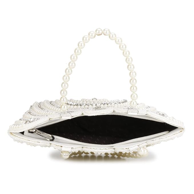 Image of LONGING TO BUY Hand Crafted Designer Box Clutch - Zari Embroidery For Women