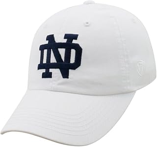 Collegiate White Team Color Adjustable Hats