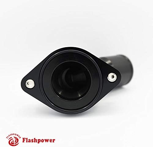 Billet Swivel Thermostat Housings Water NecK Chevy 45° 1.5'' Black