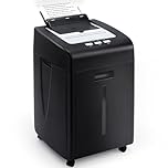 Trisruvian Heavy Duty Paper Shredder: Auto Feed 200 Sheets Industrial P5 Security Micro Cut-Credit Card/CD Destroyer with 35L Bin for Home Office Small Business Use|Confidential Shredding
