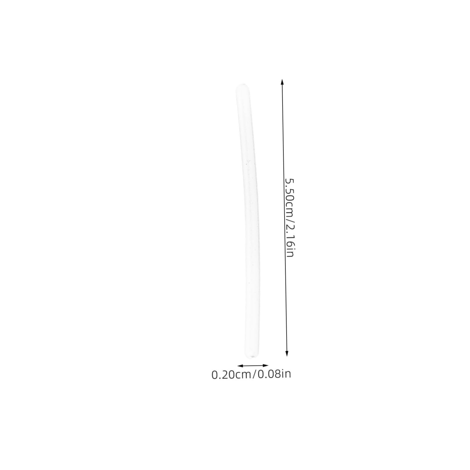 SEWOART 4 Pairs Spectacle Sleeves Eyeglasses Temple Tips Sleeve Sunglasses Ear Grips Glasses Replacement Part Temple Tips for Eyeglasses Ear Clips Glasses Ear Cushions White