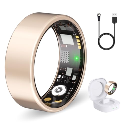 Smart Ring Health Tracker for Women & Men, Fitness Ring with...