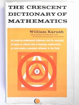 Hardcover Crescent Dictionary of Mathematics Book