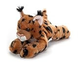 The Petting Zoo Bobcat Stuffed Animal Plushie, Gifts for Kids, Scoopz Wildlife Animals, Bobcat Plush Toy, 8 inches