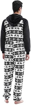 Combinaison De Noel QIYUANT Pyjama Combinaison Femme Ouverture Fesse