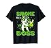 420 Unicorn Smoke Like A Boss Chemise de marijuana T-Shirt