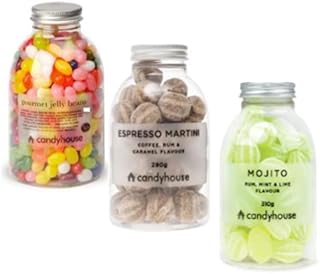 Candyhouse Caramelle Miste Assortite ai Gusti della Frutta - (Totale 985 Gr) | Espresso Martini Caramelle al Caffè