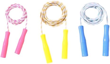 3 Pcs Colored Skipping Rope Kids, Skipping Rope With Anti-Slip Ha...