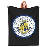 University of Akron Zips Ultra-Soft Micro Fleece Blanket Soft Comfortable Flannel Blanket-40 X30