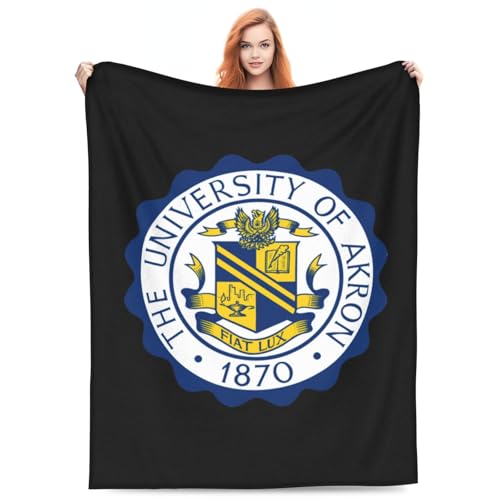 University of Akron Zips Ultra-Soft Micro Fleece Blanket Soft Comfortable Flannel Blanket-40 X30