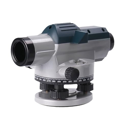 LIULIQ Niveau Optique Professionnel, Niveau Automatique Étanche De Haute Précision avec Objectif HD 32x Et Ouverture De 30 Mm, Affichage À Échelle Horizontale À 360° pour La Mesure De La Construction