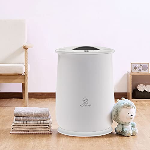 COMFIER Towel Warmer Bucket, Large Towel Warmers for Bathroom,Spa Hot Towel Warmer Bin,Hot Towels in 10 Minutes,Home Towel Warmer Basket,Auto Shut Off,Fits up to 2 Oversize Towels,Bathrobes,Blanket
