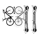 Steadyrack Fahrrad Wandhalterung - Classic Rack - Fahrrad Wandhalterung Vertikal als Aufbewahrungslösung für Ihr Haus, Ihre Garage oder Ihren Fahrradpark - 2er Packung