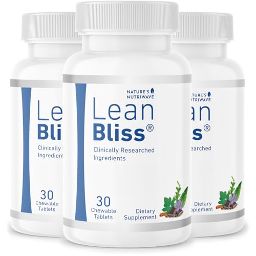 LeanBliss Berberine & Cinnamon Chewables 30 Ct 3 Month Supply