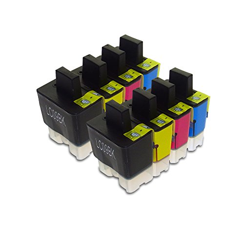 【pomme】 LC09-4PK 染料 お得な4色セット×2 ブラザー対応 互換