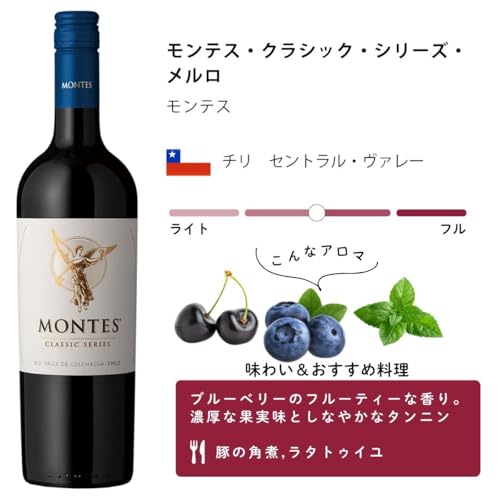 エノテカ モンテス チリワイン4本セット