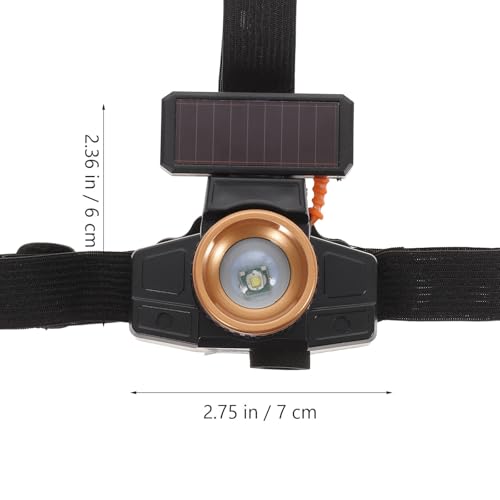 Linterna frontal con ajuste libre de 180 grados y carga USB multifunción 2