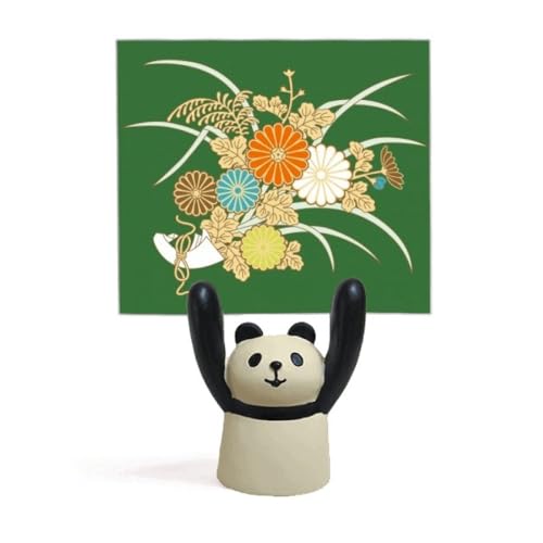 Support de mémo panda un cadeau idéal fleur jaune esprit automne japonais