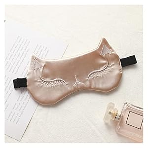 Sleep mask Zijde slaap oog masker schattige kat oog cover anime slapende masker draagbare reizen eyepatch dutje rust…