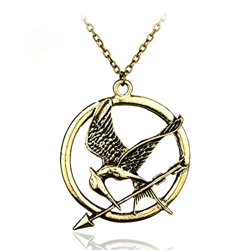 Alushisland Bijoux européens et américains The Hunger Games Mockingjay Necklace