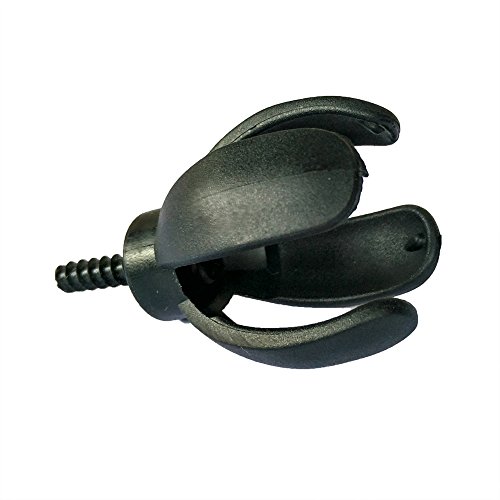 Yuauy 2 Pcs 4-Prong +2 Pcs Tee Sucker Suction Cup Golf Ball Retriever Grabber Pick Up Back Saver Claw Put On Putter Grip #TOP7