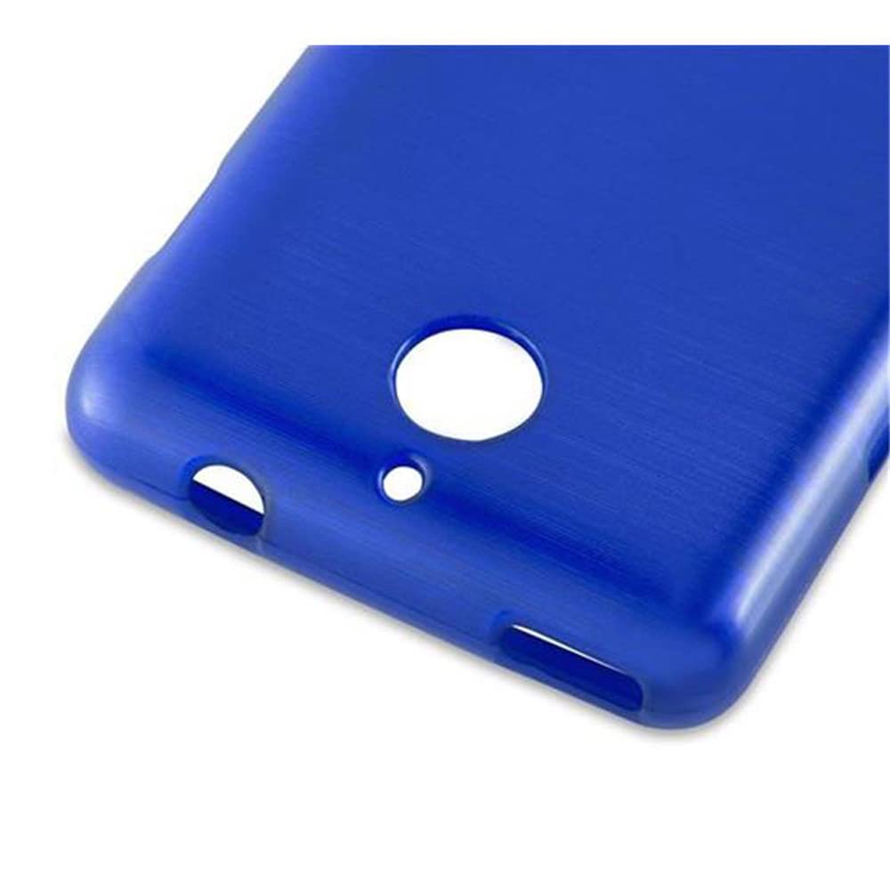 Custodia Morbida In Silicone TPU Per Sony Xperia E1 – Cover Sottile Turchese Antiurto Con Bordo Rialzato, Trasparente Effetto Naturale - 3