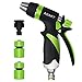 Produktbild AGAKY Garten Handbrause,Gartenschlauch Brause, Einstellbare Gartenschlauch Brause, Hochleistungs-Metallhandsprühgerät zum Waschen von Autos, Duschtiere, Garten- und Pflanzenbewässerung