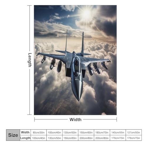 Couverture avion en flannel douce de qualité supérieure pour lit douillet - 6
