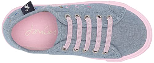Joules Girls Sneaker, Mid Cham, 9 Little Kid #TOP4