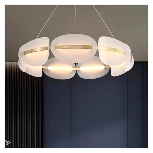 Lustre grand format éclairage blanc chaud sans éblouir - 2