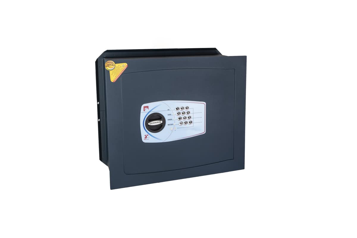 Technomax, Cassaforte a muro, Serie Gold Trony modello GT/6L, Apertura a combinazione elettronica digitale, Dimensioni mm. 420 (H) x 480 (L) x 280 (P)