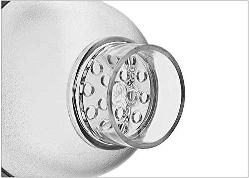 خلاط شيكر شفاف للقهوة سعة 700 مل من ميبرو، شفاف