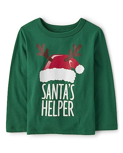 Image of The Children's Place Unisex-Baby and Toddler All Holidays Long Sleeve Graphic T-Shirts