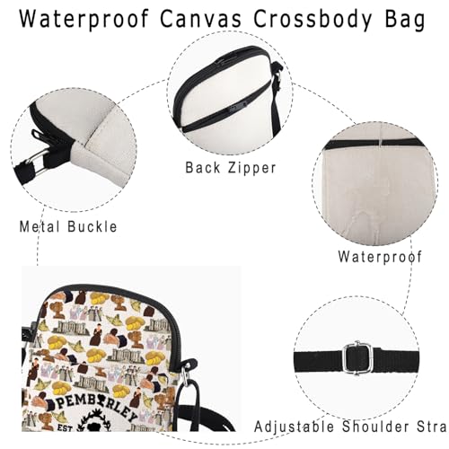 Gzrlyf Romance Bookish Gift Pride Inspired Crossbody Bag Literatures Gift For Reader Bookworm Wallet Bag2