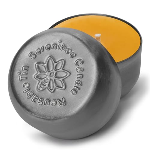 Serenibee 8541844844 Tea Light Candles - 100% Pure Beeswax Candles thumb #2