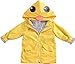 Tiuredx Toddler Baby Boy Girl Duck Rain Jacket Cute Cartoon Yellow Raincoat Hoodie Kids Coat Fall Winter School Outfit (US, Age, 4 Years, Yellow)