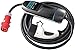 Produktbild Typ 2 EV Ladestation Kabel 22KW 32A Ladekabel Elektroauto 22KW(11KW) Elektrofahrzeuge EV ladegerät 3 Phasig Typ 2 CEE Stecker, 1-9hr Geplante Time, Amps einstellbar 8A-32A