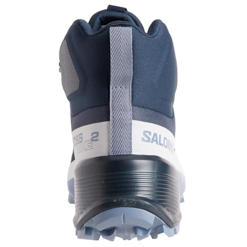 Salomon Salomon Cross Hike Mid GTX 2 for Women (Carbon/Flint Stone, US Footwear Size System, Adult, Women, Numeric, Medium, 7.5)