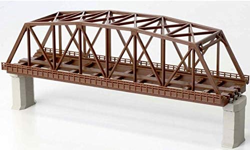 Rokuhan Brown Double Iron Bridge R060 Z Scale