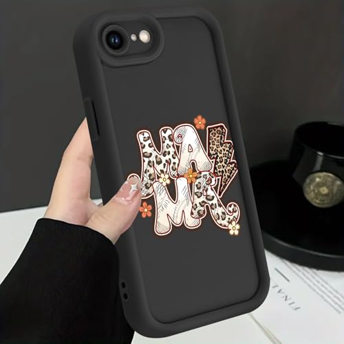 Coque iPhone 16e et 17e silicone TPU motif Mama Leopard - 6