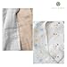 Salt Earth GOTS Certified 100% Organic Cotton 2-Layered Swaddle Baby Blanket, 4 Pack, 47