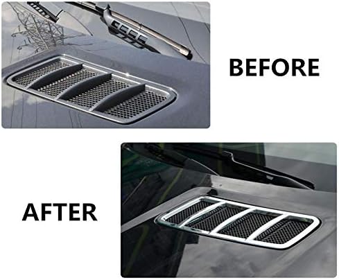 Exterior Front Hood Air Vent Cover Trim for Mercedes-Benz GLE W166 Coupe C292 2015-2019
