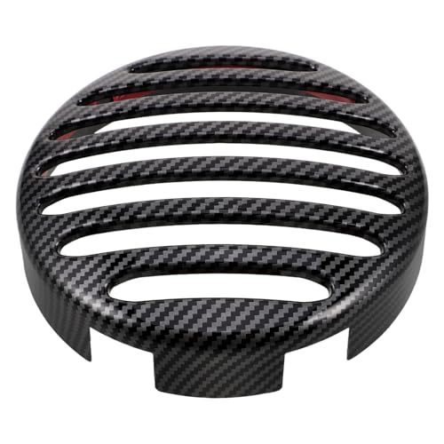 Protection de phare pour moto évitant les bris de verre sans outil