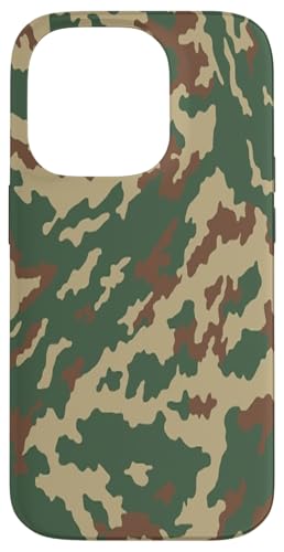 Russian VSR Camo Pattern Russia Camouflage Army Military Case for iPhone 14 Pro