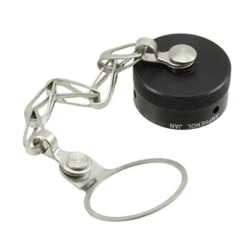 Dust Cap/Cover, Black Hard Anodise, Dust Cap with Chain & Ring Amazon