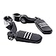 TCMT Highway Pegs 32 mm Universell Schwarze Fußrasten Passend für Electra Road King Street Glide Touring Modell, kurz, abgewinkelt