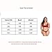 YUXO Mujer Media Copa Sexy Sujetador De Encaje con Tanga Lencería Talla...