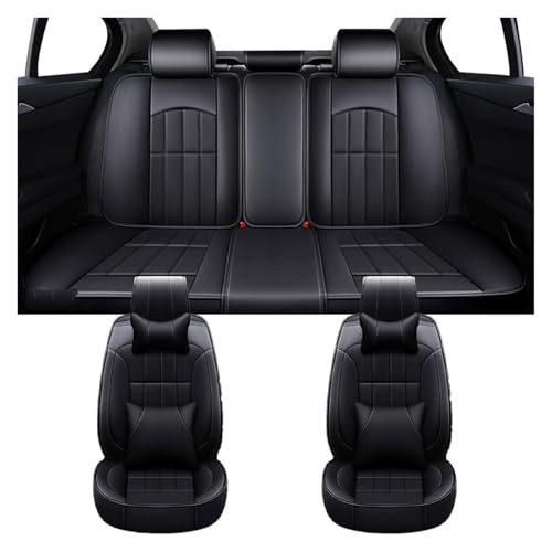 Housses de siège voiture universelles protection d'intérieur automobile noire