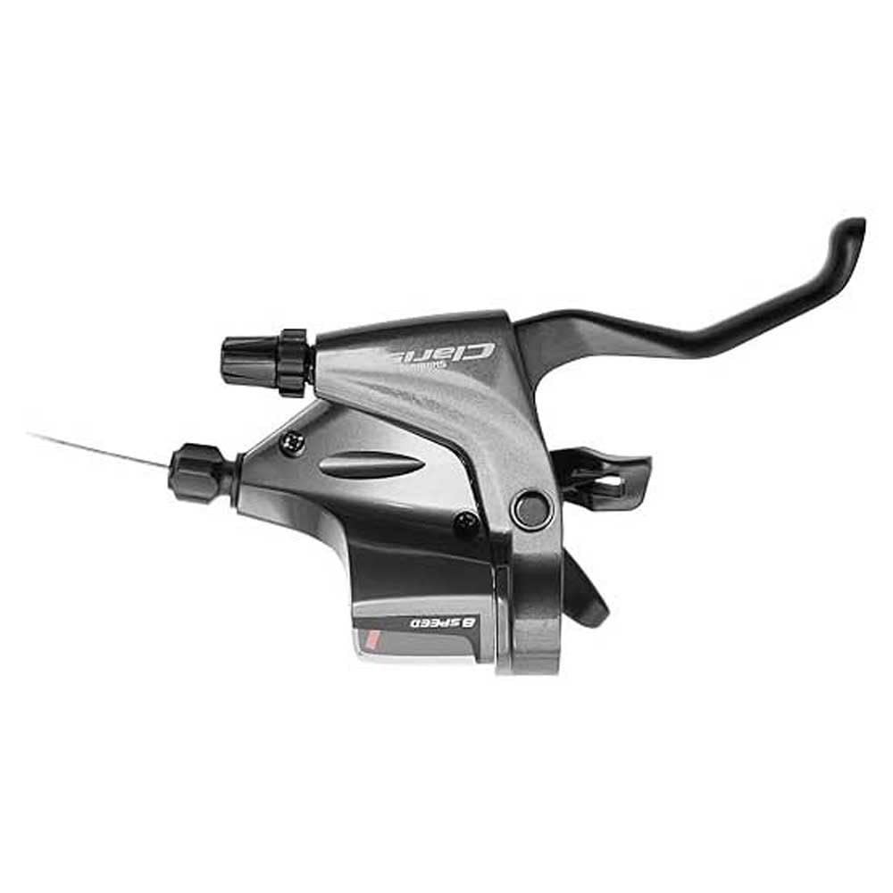 Levier Claris Shimano manette changement vitesse et frein velo noir gris